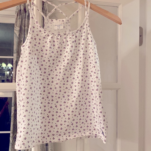 Abercrombie Kids 11/12 floral tank - Picture 1 of 3